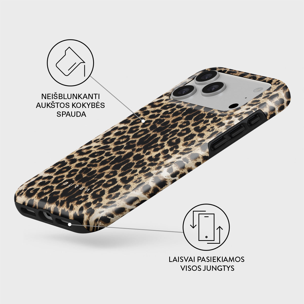 Player - iPhone 17 Pro Max Dėklas | BURGA