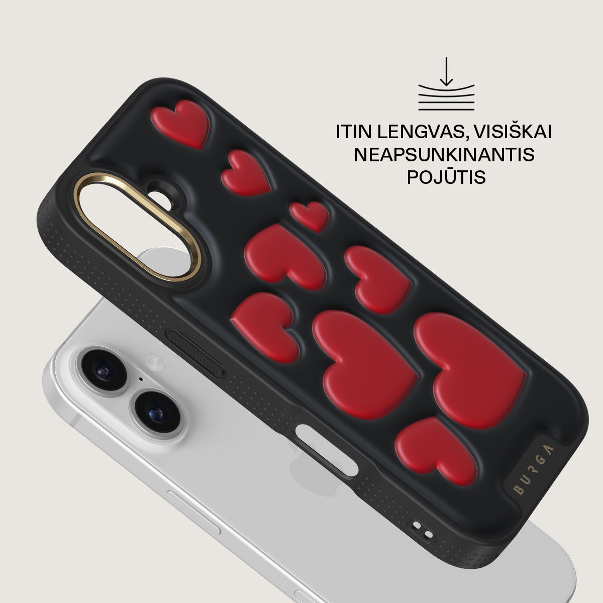 Crush - iPhone 17 Dėklas | BURGA