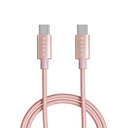 USB-C to USB-C / Rožinio aukso